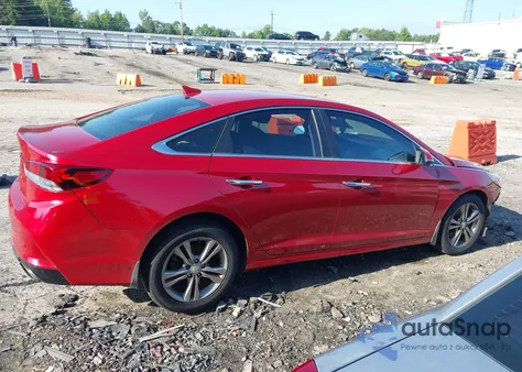 2019 Hyundai Sonata Sel z USA, uszkodzony, nr VIN 5NPE34AF6KH753450
